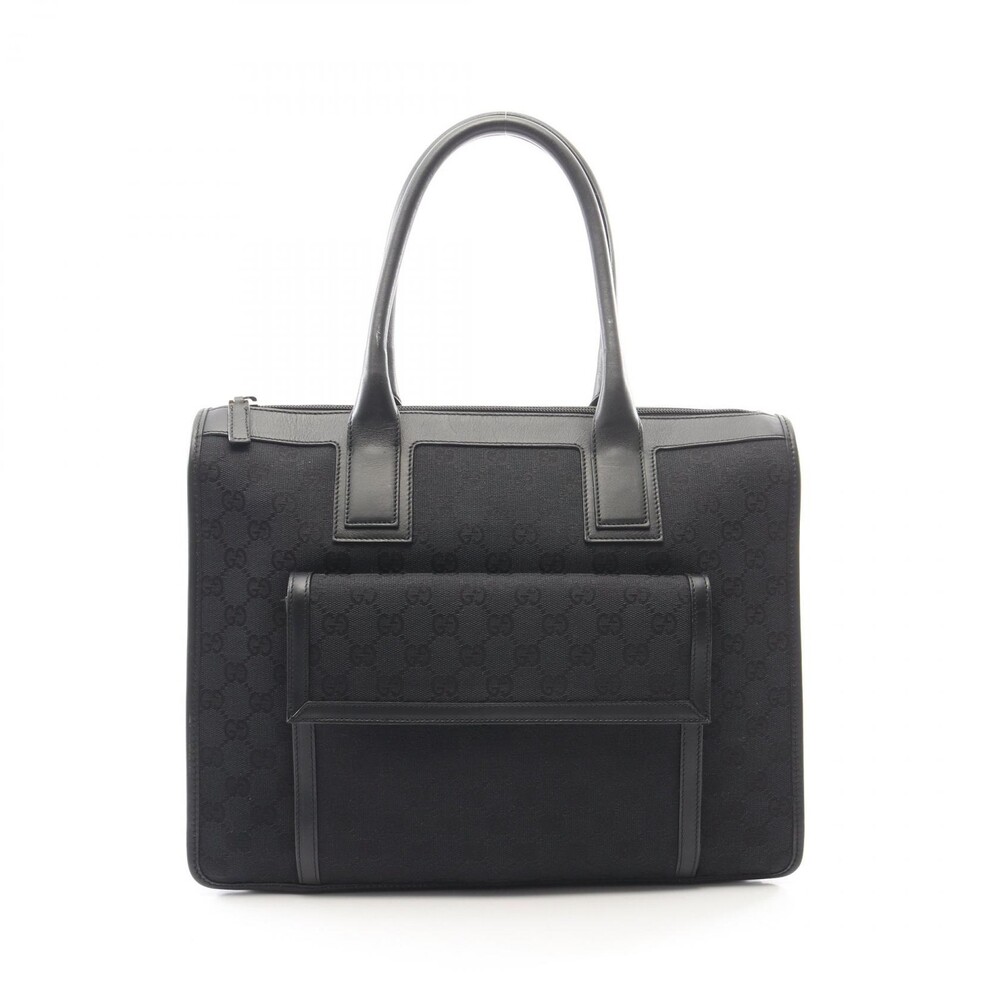 Gucci Gg Canvas Tote Handbag Leather #309352G70B